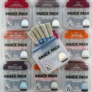 BOUTIQ Snack Pack – 5 Pack Diamond Infused Pre-Rolls 🔥